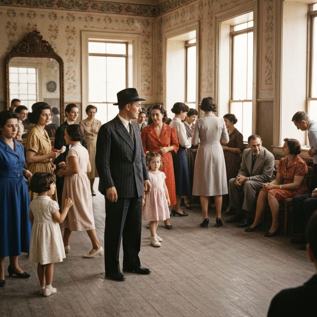 Vintage community gathering